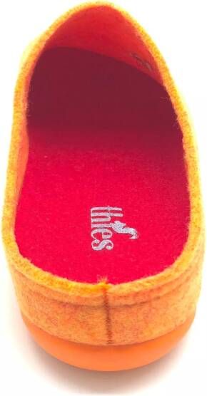 Thies Low-Top Sneakers 1856 Recycled PET Slipper vegan orange (W in geel