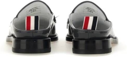Thom Browne Kilt Varsity Penny Loafer in zwart