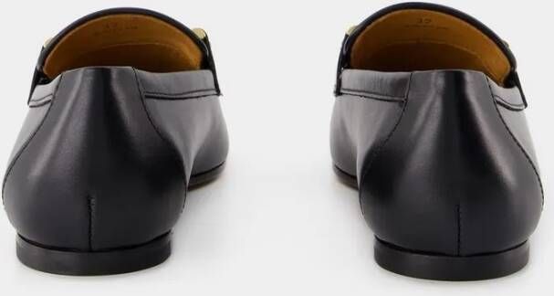 TOD&apos;S Loafers Dames Barretta Attacchi Maat: 39 5 Materiaal: Leer Kleur: Zwart - Foto 2
