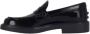 TOD'S Black Calfskin Slip-On Loafers With Cut-Out Detail in zwart - Thumbnail 1