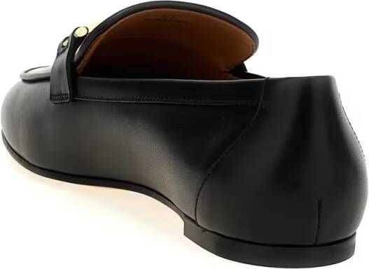 TOD'S Boots Cuoio Leg.79A Barretta Attacchi in zwart