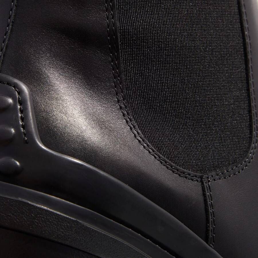 TOD'S Boots & laarzen Heeled Boots Leather in zwart