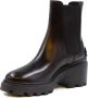 TOD'S Boots Women Chelsea Boots GOMMA CARRO Calfskin in zwart - Thumbnail 3