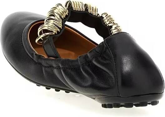 TOD'S 'Dee' Ballet Flats in zwart