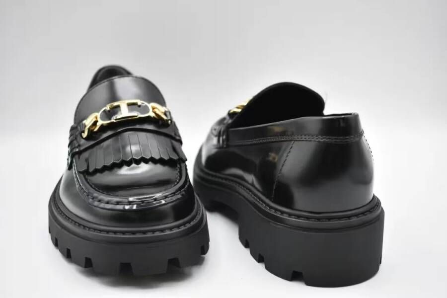 TOD'S Flat Shoes Black in zwart