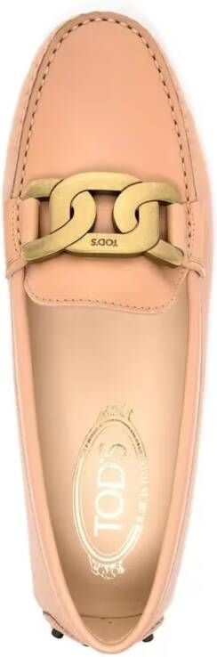 TOD'S Gommini Catena Mocassins in beige