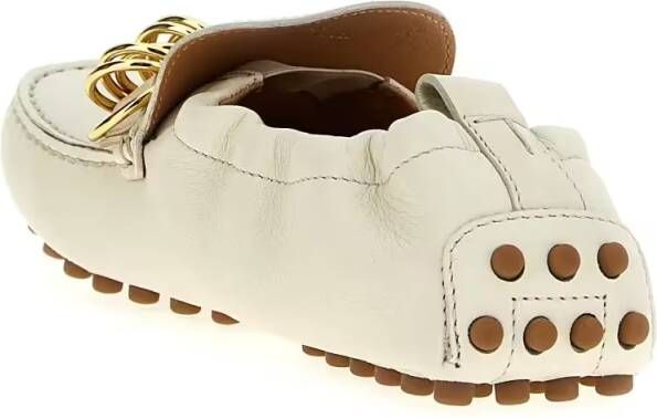 TOD'S 'Gommino' Loafers in beige