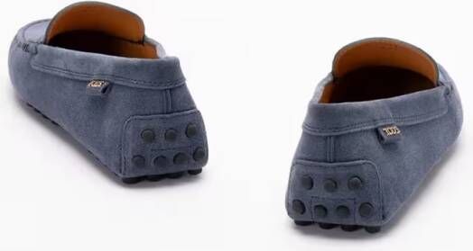 TOD'S `Gommino` Loafers in blauw