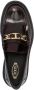 TOD'S Leather Loafers With Gold-Tone Chain Detail in rood - Thumbnail 1
