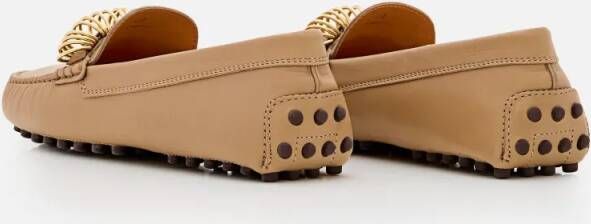 TOD'S Loafer With Ring Band in bruin