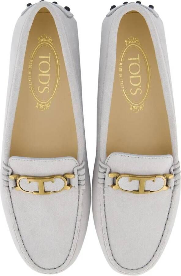 TOD'S Loafers Dames Gommini Catenina T Grijs in grijs
