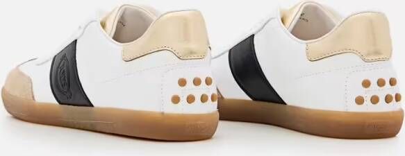 TOD'S Low-Top Sneakers Cassetta Legg Sneakers in wit