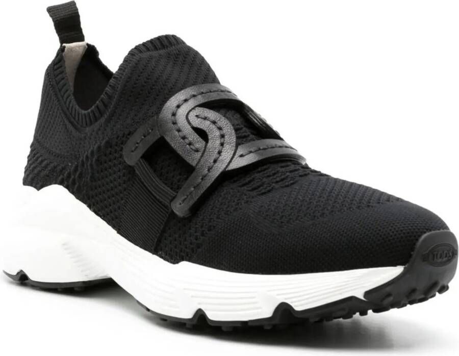 TOD'S Low-Top Sneakers Flat Shoes Black in zwart