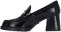 TOD'S Low-Top Sneakers Platform Moccasins – Black in zwart - Thumbnail 1