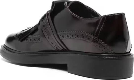 TOD'S Monkstraps In Leather in zwart