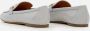 TOD'S Pointed Toe Leather Loafer in grijs - Thumbnail 1