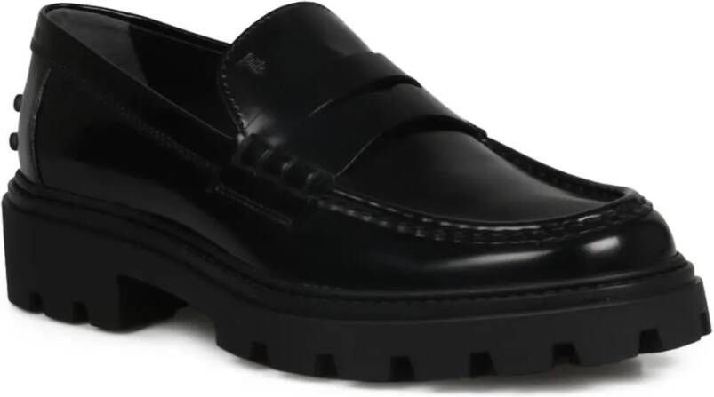 TOD'S Loafers Preppy Loafer in zwart