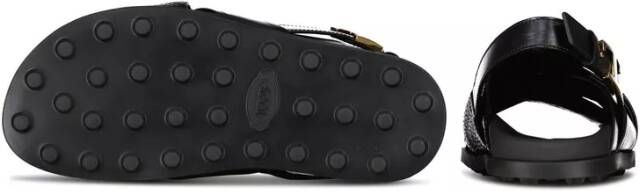 TOD'S Sneakers Sandalen aus Leder 48104514290010 in zwart