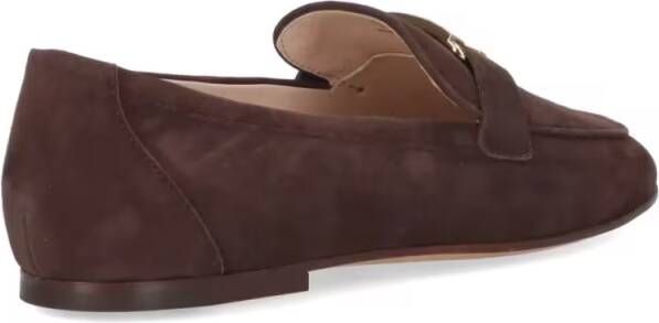 TOD'S "T Timeless" Loafers Brown in bruin