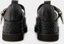 Toga Pulla Zwarte Leren Loafers Amandelvormige Neus Black Dames - Thumbnail 2