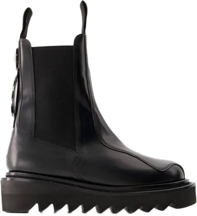 Toga Pulla Boots Aj1146 Boots Leather Black in zwart