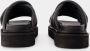 Toga Pulla Zwarte Leren Sandalen Slip-On Stijl Black Dames - Thumbnail 2