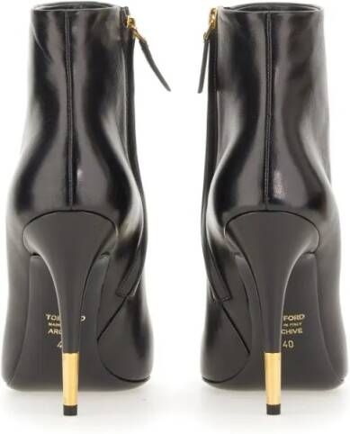 Tom Ford Boots Leather Boot in zwart