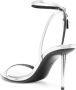 Tom Ford Sandalen Silver Heels With Ankle Strap in zilver - Thumbnail 1
