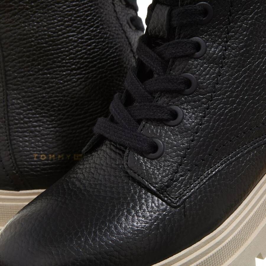 Tommy Hilfiger Hoge veterschoenen MONOCHROMATIC LACE UP BOOT met lichte loopzool