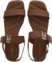 Tommy Hilfiger Sandalen Hardware Flat Sandal in bruin - Thumbnail 2