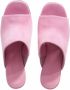Toral Sandalen Amali Suede Sandals in poeder roze - Thumbnail 1