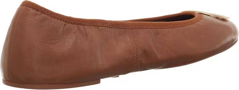 TORY BURCH Ballerinas Minnie Travel Ballet in cognac