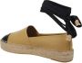 TORY BURCH Cap-Toe Espadrille in bruin - Thumbnail 1