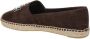 TORY BURCH Eleanor Espadrille in bruin - Thumbnail 1