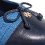 TORY BURCH Gestikte Cap-Toe Ballet Flats Blue Dames - Thumbnail 2