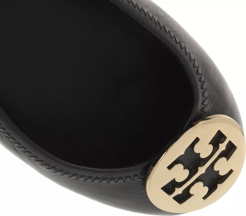 TORY BURCH Ballerinas Minnie Travel Ballet With Metal Logo in zwart - Foto 2