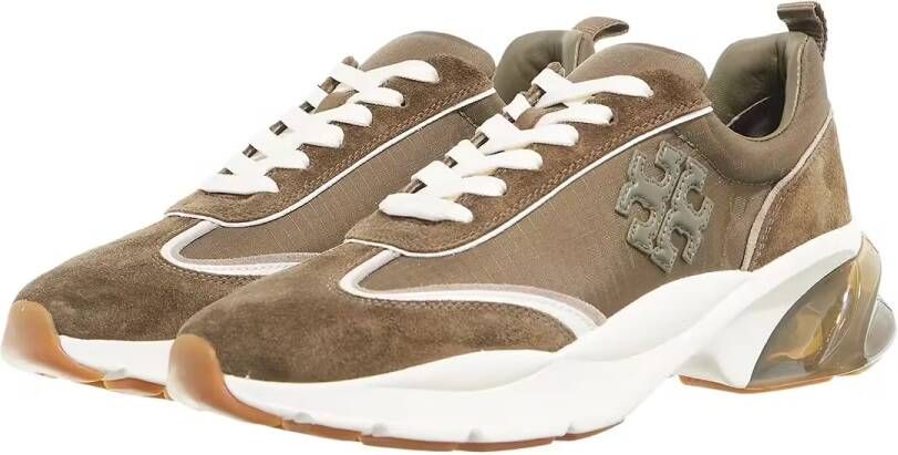 TORY BURCH Low-Top Sneakers Good Luck Bubble Trainer in groen