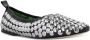 TORY BURCH Round Toe Flat Shoes With Metallic Stud Accents in zwart - Thumbnail 1