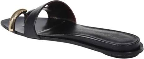 TORY BURCH Sandalen Black Pierced Slide in zwart