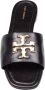 TORY BURCH Sandalen Eleanor Leather Slider Color Black in zwart - Thumbnail 1