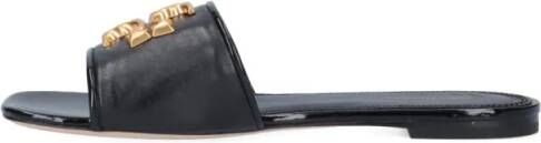 TORY BURCH Sandalen Eleanor' Slide Sandals – Black in zwart