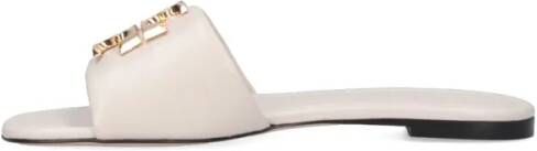 TORY BURCH Sandalen "Eleanor" Slide Sandals – White in wit