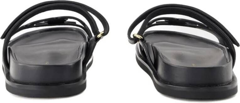 TORY BURCH Sandalen Ines Sport Sandals Leather Black in zwart