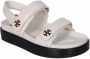 TORY BURCH Kira Sport Sandalen Leer New Ivory White Dames - Thumbnail 2