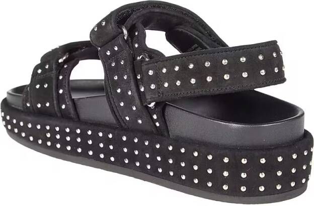 TORY BURCH Sandalen Kira Stud Sport Sandal in zwart
