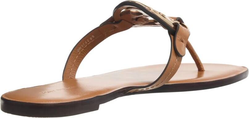 TORY BURCH Sandalen Metal Miller in bruin