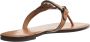 TORY BURCH Sandalen Metal Miller in bruin - Thumbnail 1