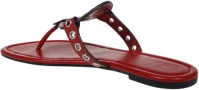 TORY BURCH Sandalen Miller Eyelet Sandal in rood
