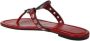 TORY BURCH Sandalen Miller Eyelet Sandal in rood - Thumbnail 1