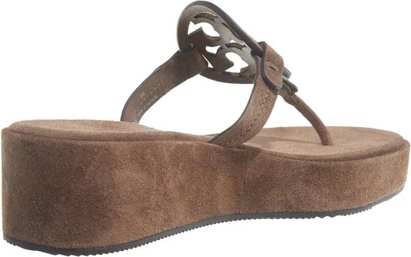 TORY BURCH Sandalen Miller Wedge 25Mm in bruin